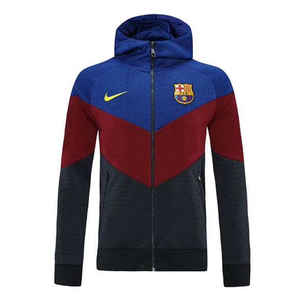 Veste Barcelona 2021 2022 Bleu Pas Cher